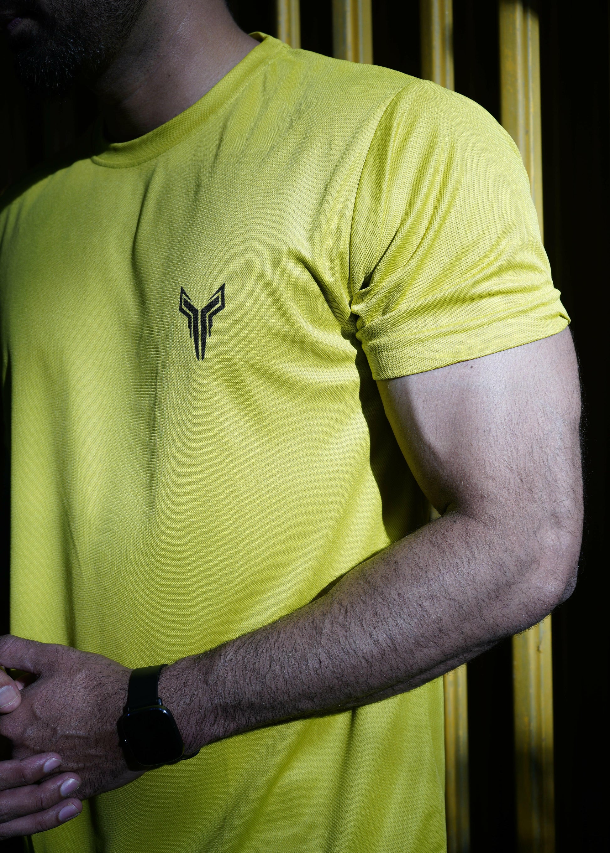 Unisex Lemon Moisture-Wicking and Anti-Odor Gym T-shirt for India – The Toxic Fitness The Toxic Fitness  The Toxic Fitness .